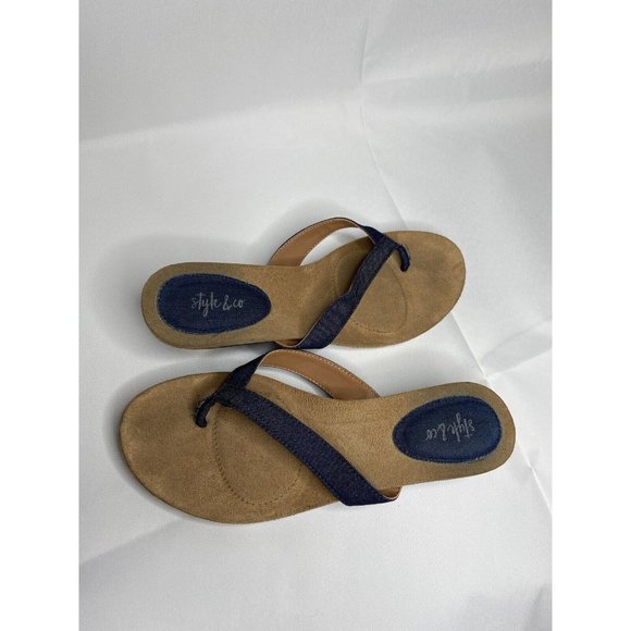 Style & Co. Womens  Open Toe Casual Slide‎ Sandals size 7M - Picture 2 of 7